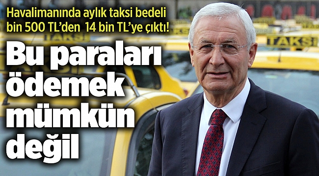 İzmir'de havalimanı taşıması el değiştirdi... Anık: Bu paraları ödemek mümkün değil