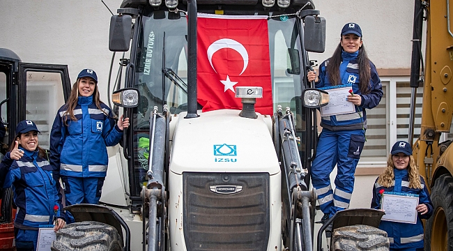 İzmir’in altyapısına kadın eli değecek