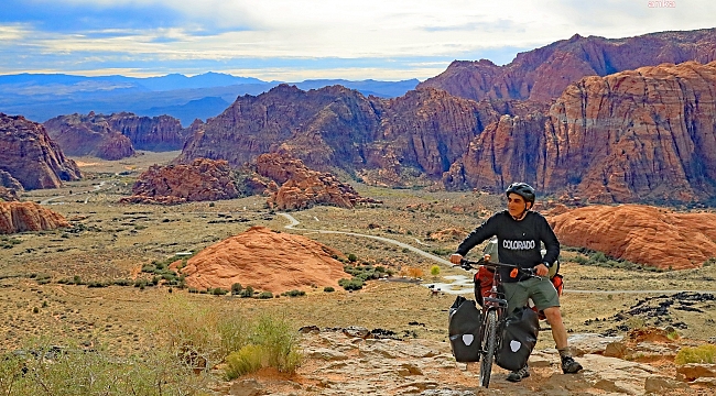 İzmirli gezgin, bisikletle dünyanın etrafında 3 tur attı