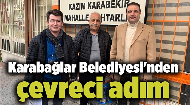 Karabağlar Belediyesi'nden çevreci adım