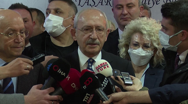 Kılıçdaroğlu: İktidar o amirallere teşekkür etmeli