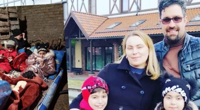 Ukrayna&#039;dan ailesiyle savaştan kaçan baba: 3 hafta sığınakta yaşadık