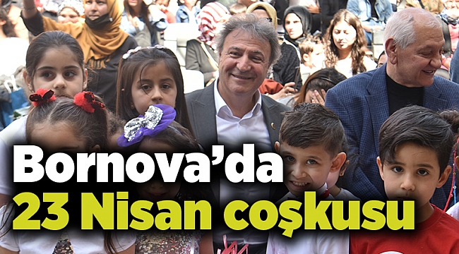 Bornova’da 23 Nisan coşkusu