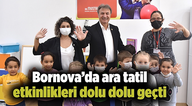 Bornova’da ara tatil etkinlikleri dolu dolu geçti
