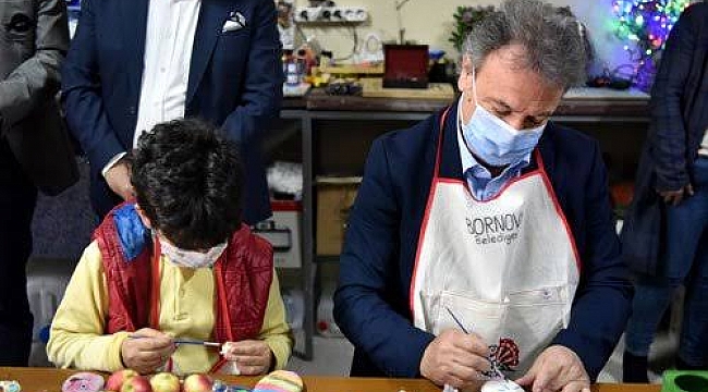 Bornova'da özel çocuklara özel atölye!