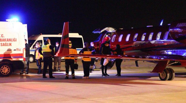 Hastalığına çare bulunamayan Yunus bebek Türkiye’ye getirildi