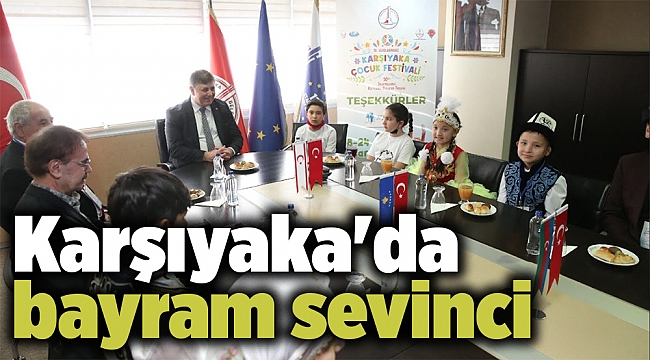 Karşıyaka'da bayram sevinci