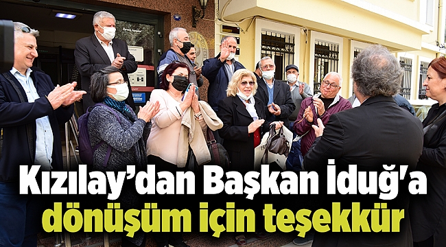 Kızılay’dan Başkan İduğ'a dönüşüm için teşekkür
