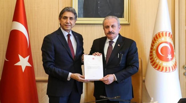 Müsilaj Komisyonu raporu, TBMM Başkanı Şentop'a sunuldu