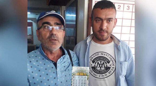 20 TL'lik kazı kazan kuponu ile 1 milyon TL kazandı