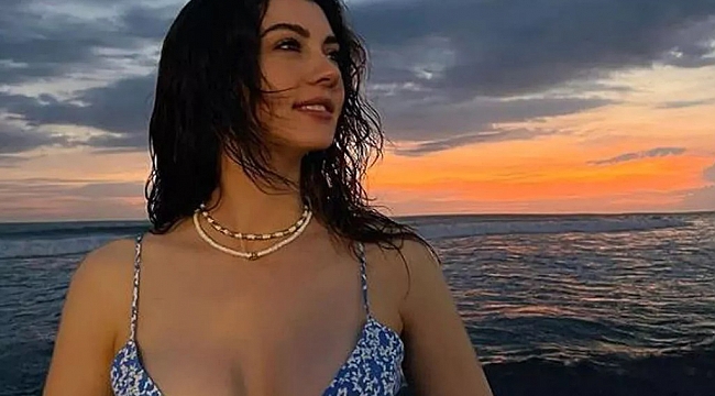 Burcu Özberk'in aklı Bali'de kaldı!