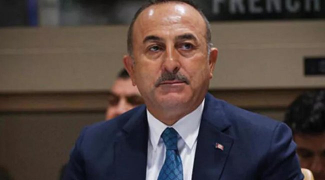 Dışişleri Bakanı Çavuşoğlu'ndan  ABD'ye sert tepki...