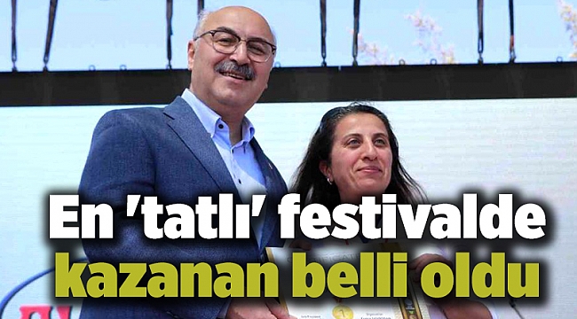 En 'tatlı' festivalde kazanan belli oldu