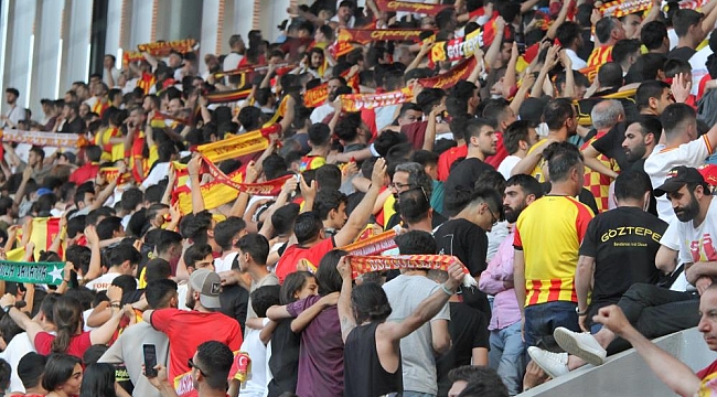 Göztepe taraftarından Süper Lig’e ‘İsyan Marşı’yla veda