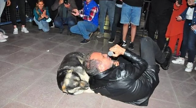 Haluk Levent'in konserde ilginç anları!