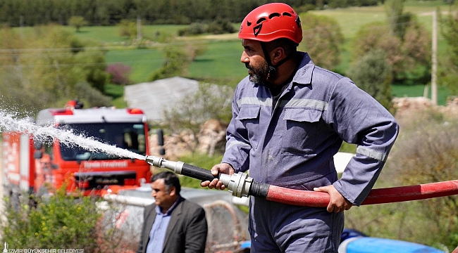 Hava sıcaklıkları arttı İzmir İtfaiyesi teyakkuza geçti