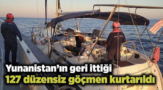 İzmir'de 127 düzensiz göçmen ve 5 göçmen kaçakçısı yakalandı