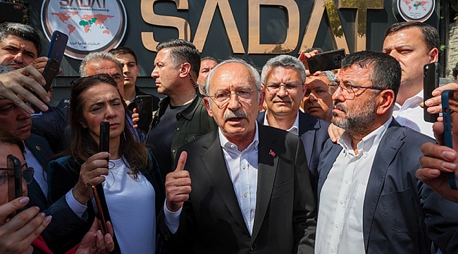 Kılıçdaroğlu SADAT'a gitti