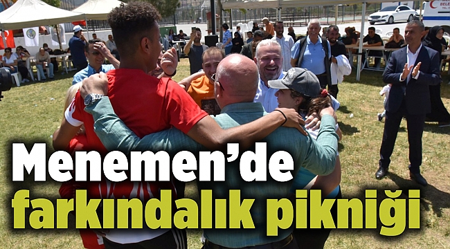 Menemen’de farkındalık pikniği