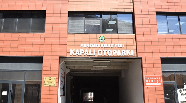 Menemen'e otopark müjdesi