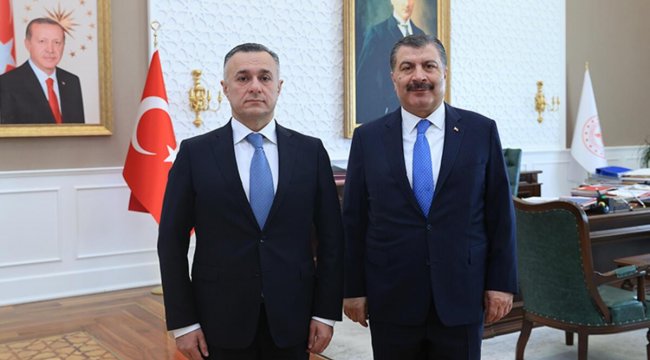 Sağlık Bakanı Koca, Azerbaycan Sağlık Bakanı ile bir araya geldi