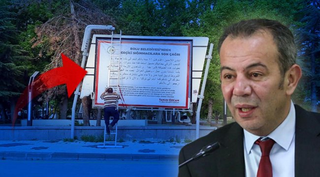 Tanju Özcan'ın tepki çeken ilanlarına soruşturma! Tek tek kaldırıldı