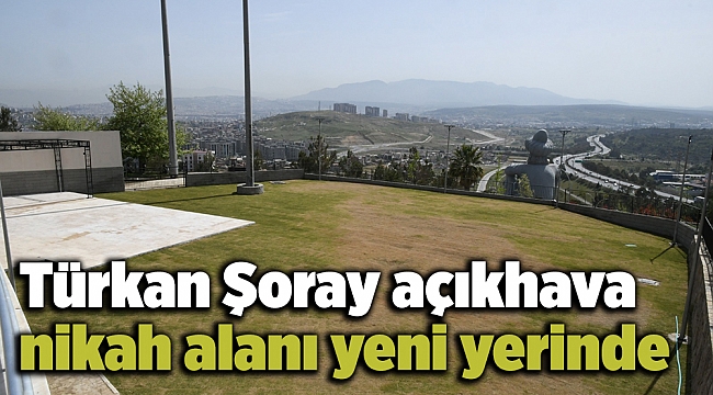 Türkan Şoray açıkhava nikah alanı yeni yerinde