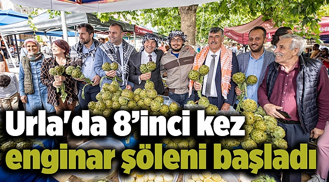 Urla'da enginar şöleni başladı