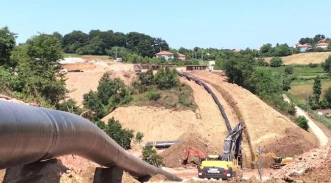 540 milyar metreküplük Karadeniz gazı için borular döşenmeye başladı