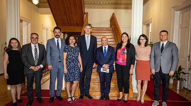 Alman KfW IPEX-Bank temsilcilerinden Başkan Soyer’e ziyaret