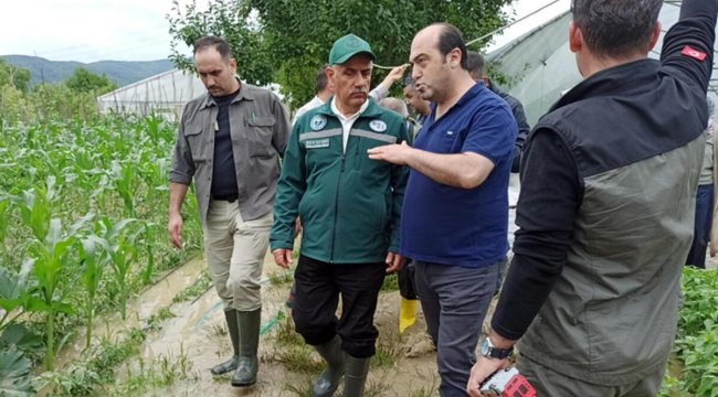 Bakan Kirişci'den selin vurduğu Zonguldak'ta inceleme
