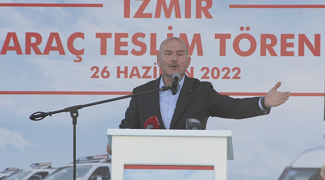 Bakan Soylu: İzmir’de suç oranı azaldı