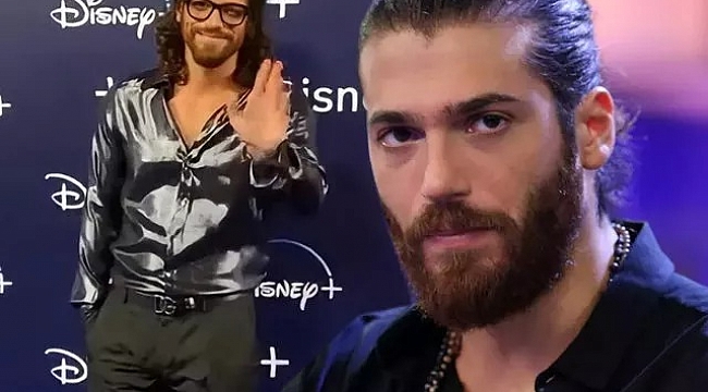 Can Yaman'da Disney+ Türkiye lansmanında tepki!