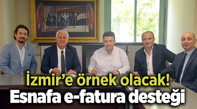 Esnafa e-fatura desteği