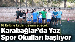 Karabağlar'da Yaz Spor Okulları başlıyor