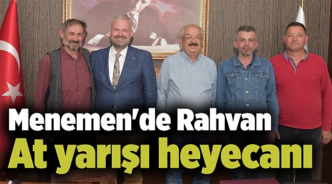 Menemen'de Rahvan At yarışı heyecanı