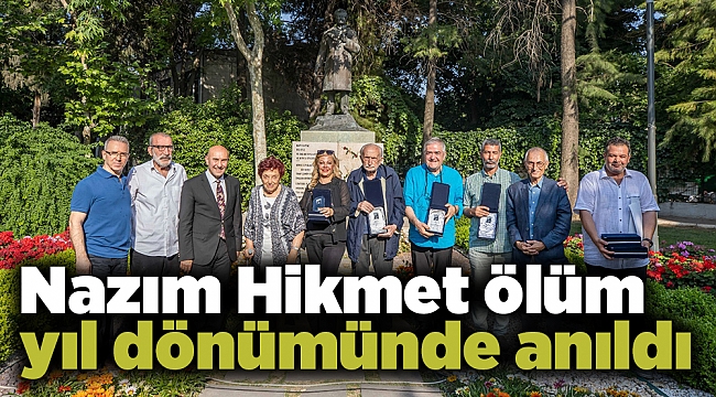 Nazım Hikmet ölüm yıl dönümünde anıldı