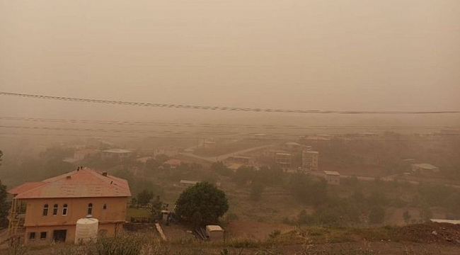 Toz bulutları bazı illerde hayatı olumsuz etkiledi