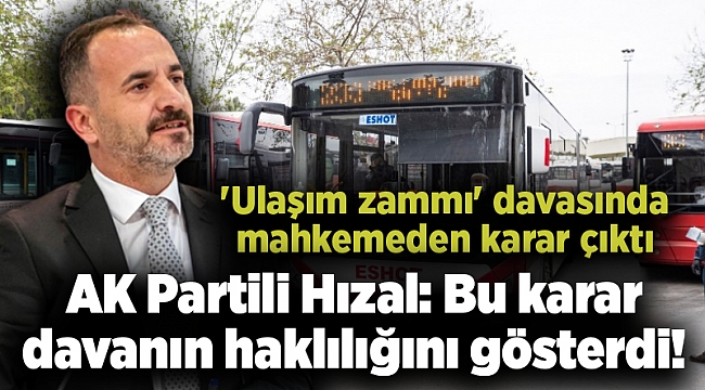 &#039;Ulaşım zammı&#039; davasında mahkemeden karar çıktı