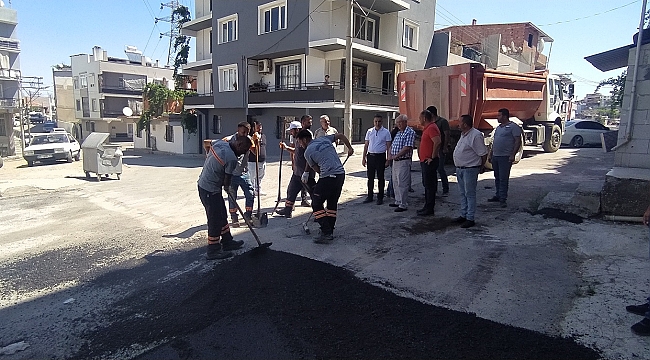 Abdi İpekçi Mahallesi'nde yoğun çalışma