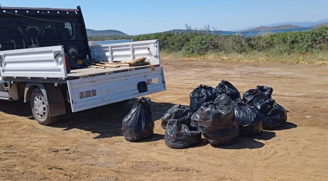 Bakanlık kıyıların temizliği için çalışmalarını sürdürüyor