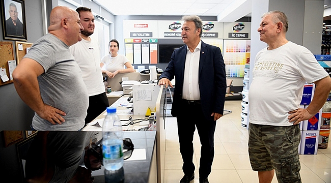 Başkan İduğ’dan sokak sokak ziyaret