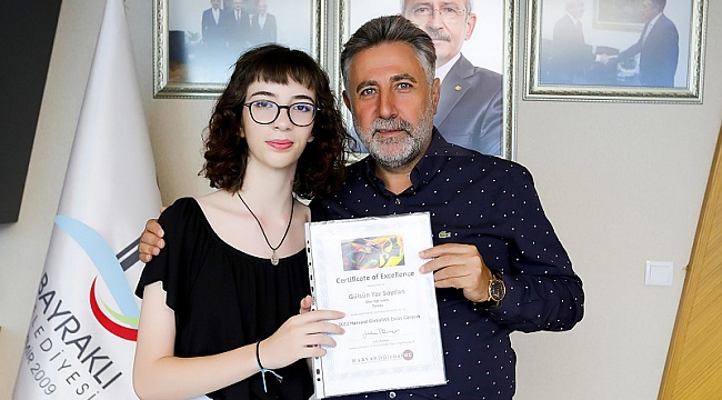 Bayraklılı öğrenciden 'Harvard' başarısı