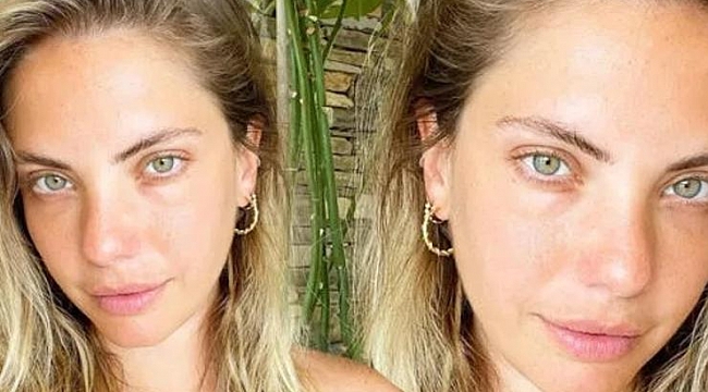 Eda Ece&#039;nin makyajsız hali