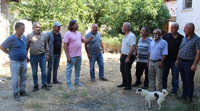 İzmir'de köylülerden örnek davranış! İmece usulü ihale