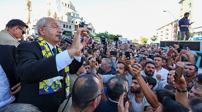 Kılıçdaroğlu Ağrı&#039;da konuştu: Tek bir yolumuz var
