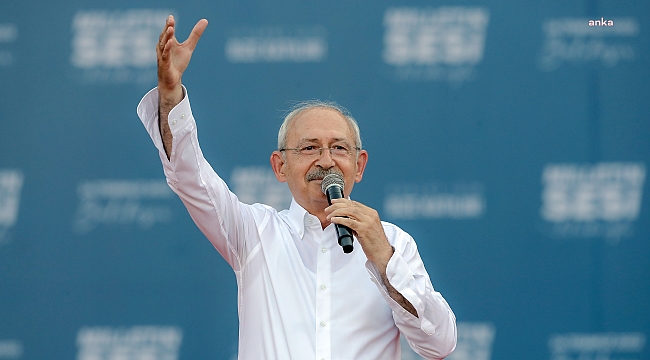 Kılıçdaroğlu: Bir değişim çığlığı var. Herkes bir değişim istiyor