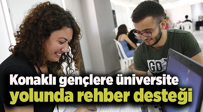Konaklı gençlere üniversite yolunda rehber desteği