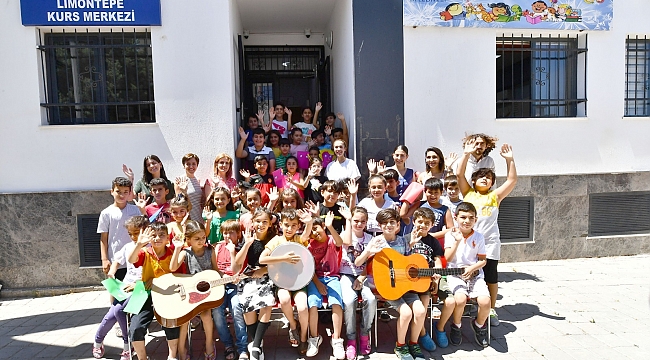 Limontepeli çocuklar ÇOGEM’de daha mutlu