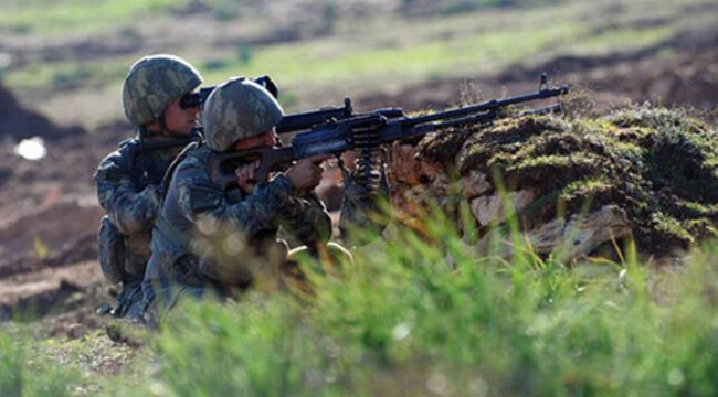 MSB: Saldırı girişiminde bulunan 2 terörist etkisiz hale getirildi